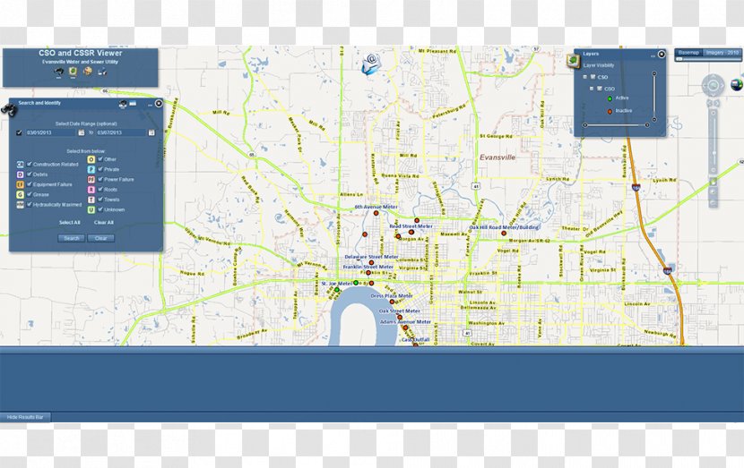 Map Open Data Geographic Information System Area Plan Commission Waste - App Transparent PNG