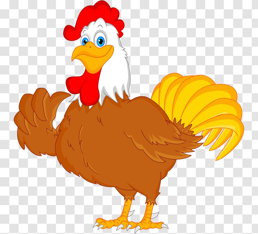 Leghorn Chicken Foghorn Rooster Cartoon - Bird Transparent PNG