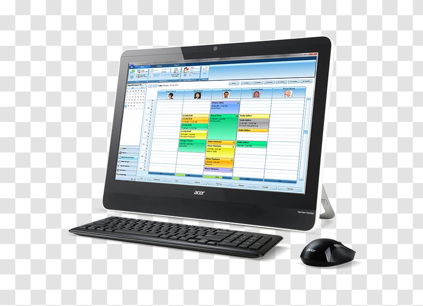 Netbook Intel Desktop Computers Laptop Personal Computer Transparent PNG