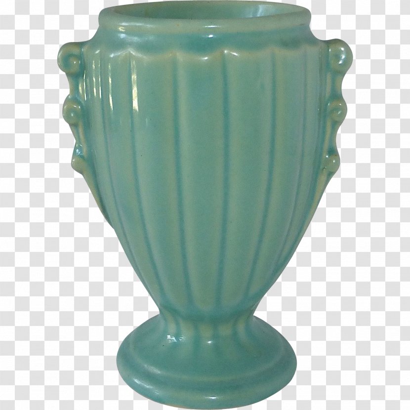 Ceramic Vase Glass Pottery Turquoise - Teal Transparent PNG