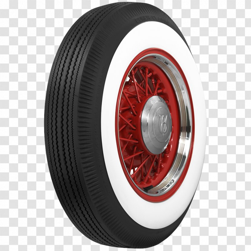 Car Whitewall Tire Coker Radial - Auto Part Transparent PNG