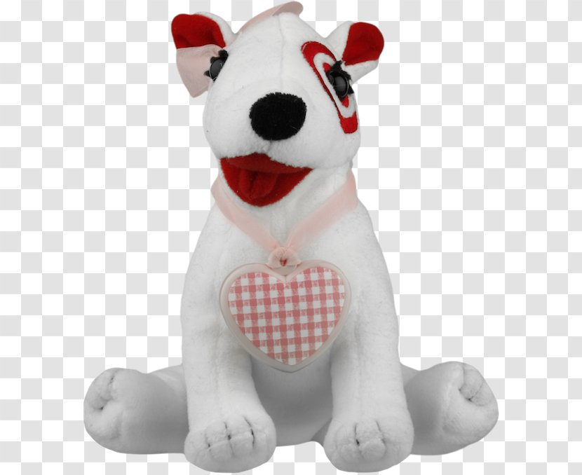 Puppy Dog Breed Plush Bullseye - Heart - Stuffed Transparent PNG