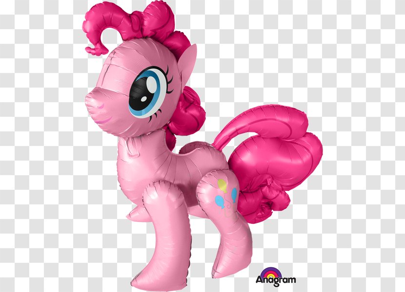 Pinkie Pie Pony Rainbow Dash Balloon Party - Textile Transparent PNG