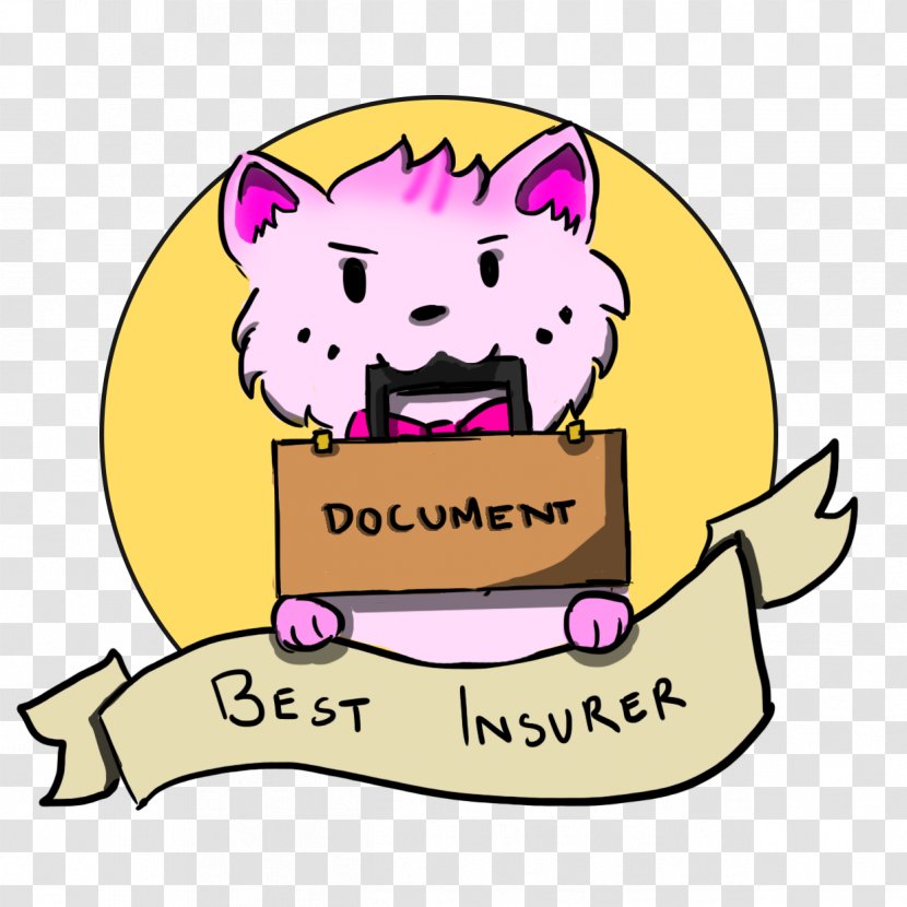 Cat Clip Art Illustration Cartoon Product - Pink M Transparent PNG