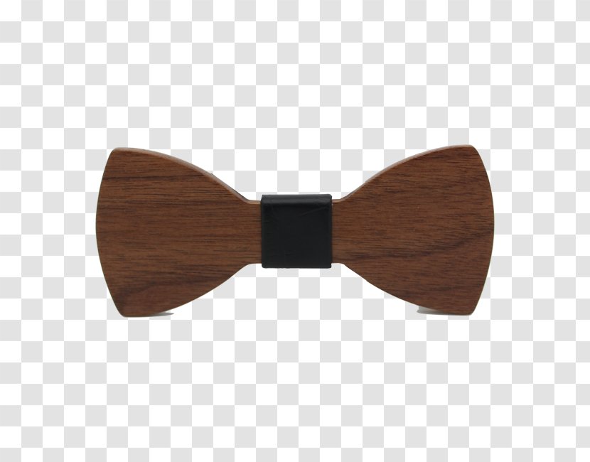 Bow Tie Wood Necktie Textile Knot Transparent PNG