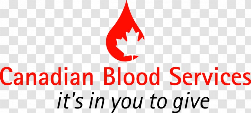 Logo Canadian Blood Services, Ottawa Donation Transparent PNG