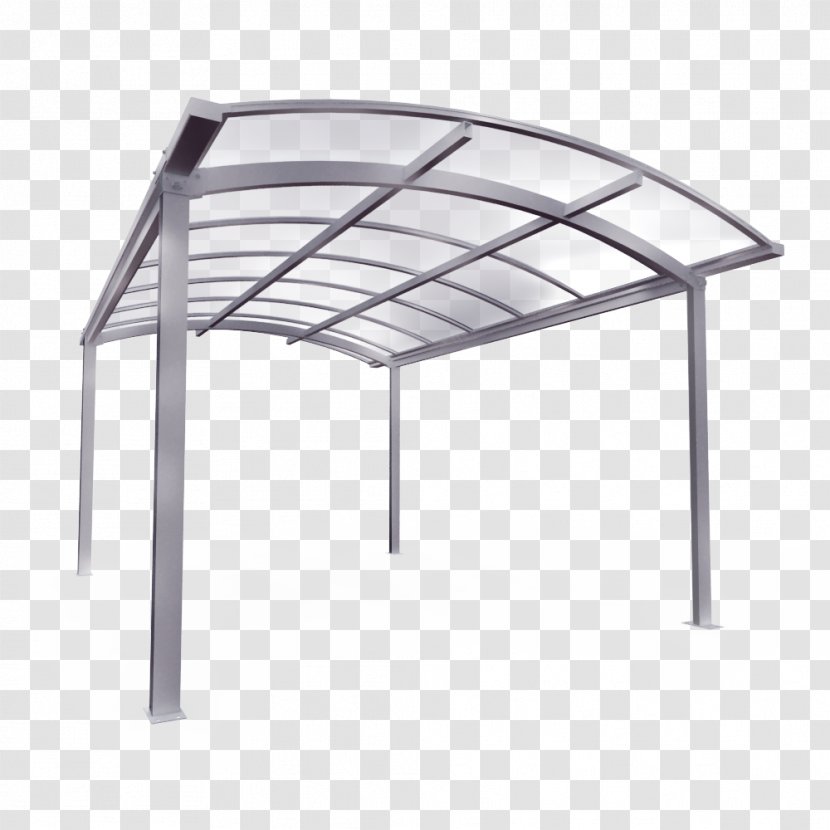 Carport Pergola Aluminium Roof - Outdoor Table - Construction Documents Transparent PNG