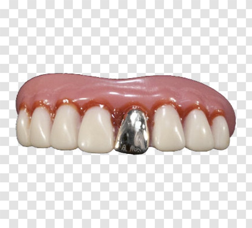 Human Tooth Dentures Gold Teeth Transparent PNG