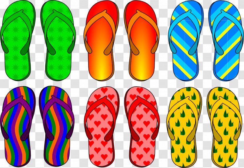 Flip-flops Clip Art - Clothing - Flop Transparent PNG