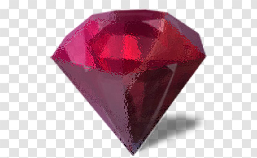 Ruby Diamond Internet - Shape Transparent PNG