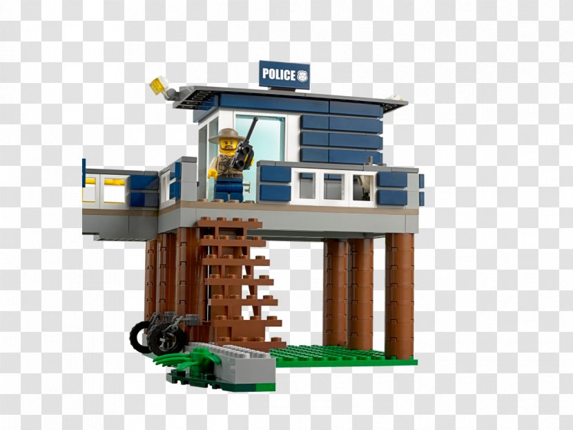 LEGO 60069 City Swamp Police Station Lego - Gigatienda Transparent PNG