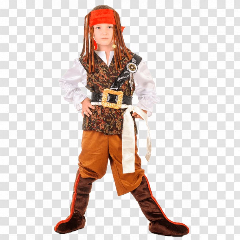 Costume Design Jack Sparrow Halloween Cook - Aladdin Transparent PNG
