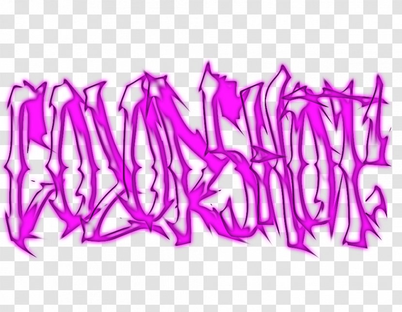 Graffiti Clip Art Product Design Illustration Pink M - Magenta Transparent PNG