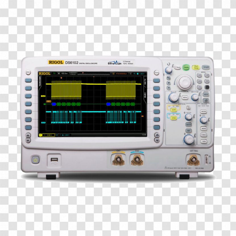 Digital Storage Oscilloscope Bandwidth Data Analog Signal - Teledyne Lecroy - Hardware Transparent PNG