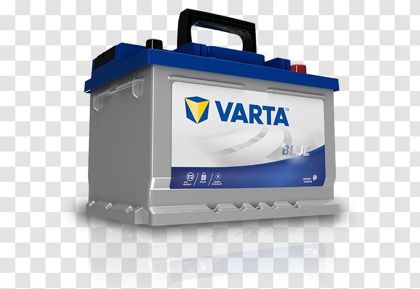Car VARTA Electric Battery Automotive Rechargeable - Starter Transparent PNG