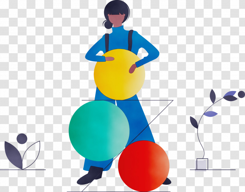 Swiss Ball Ball Balance Transparent PNG