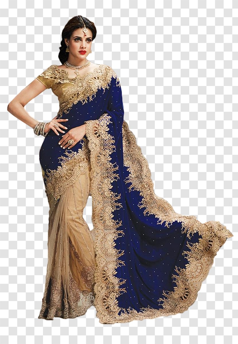 Wedding Sari Zari Blouse Clothing - Fashion Designer Transparent PNG