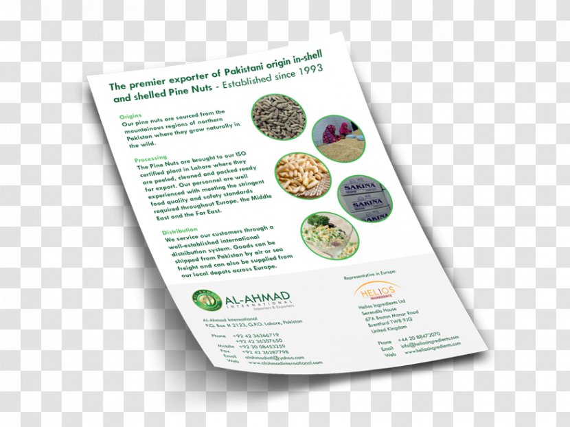 Superfood Brand Brochure - Flyer Ai Transparent PNG
