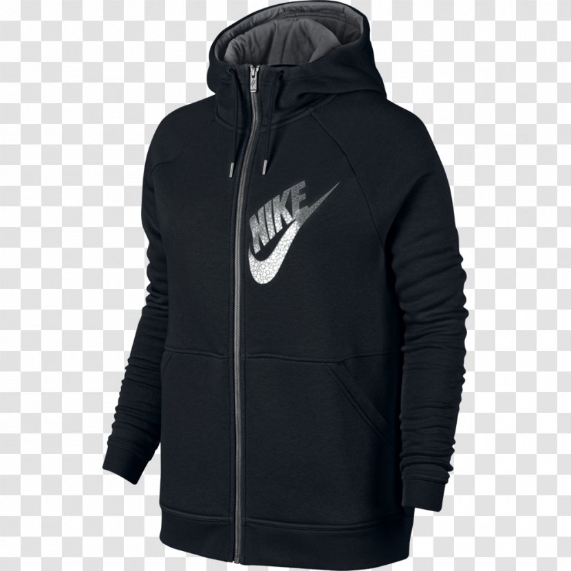 Hoodie Jacket Nike Clothing Polar Fleece - Hooddy Sports Transparent PNG