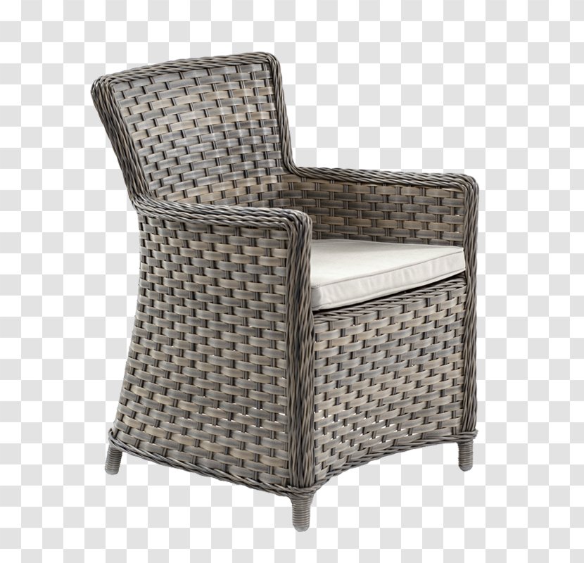 Chair Armrest Wicker Transparent PNG