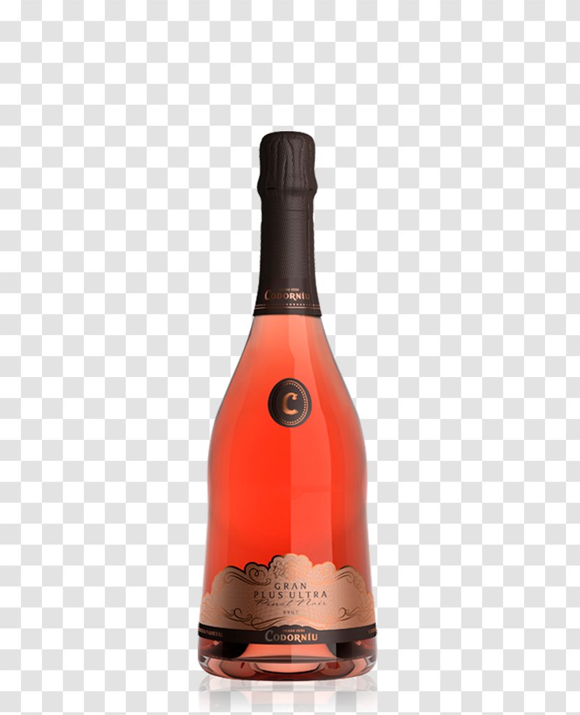 Codorníu Winery Cava DO Sparkling Wine Rosé - Plus Ultra Transparent PNG
