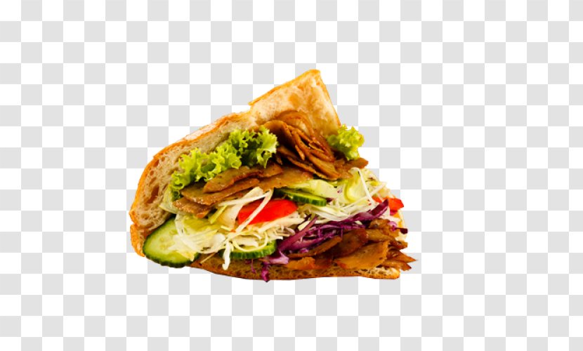 Doner Kebab Turkish Cuisine Take-out Wrap - Chicken As Food - Bread Transparent PNG