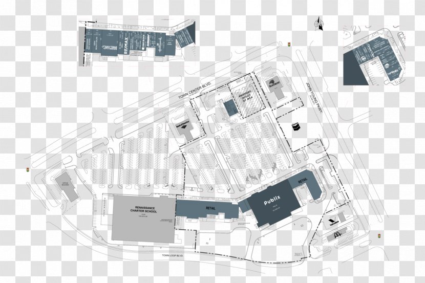 Hunter's Creek Promenade Orlando Map Site Plan - Location Transparent PNG