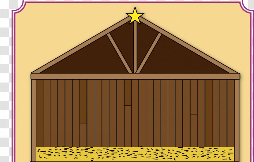 Yellow Shed Roof Line Barn - Facade Building Transparent PNG