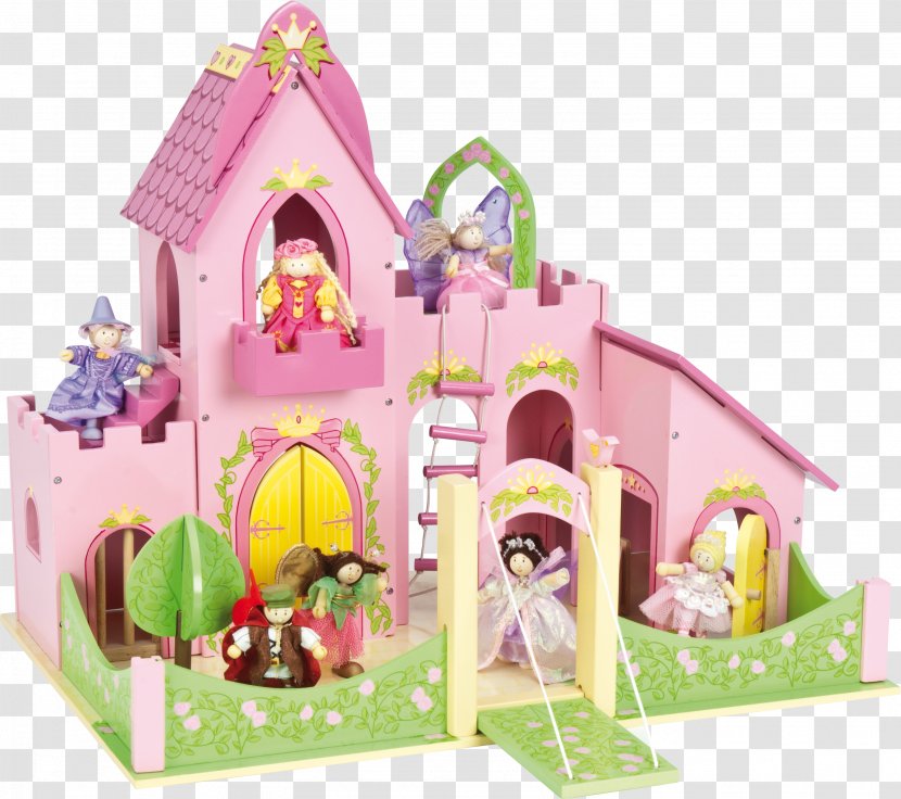Toy Castle Dollhouse Action Figure - Fortification - House Transparent PNG