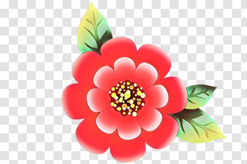 Watercolor Pink Flowers - Painting - Daisy Family Brooch Transparent PNG