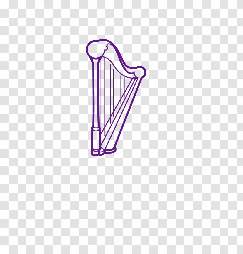 Harp - Product Design - Vector Painted Transparent PNG