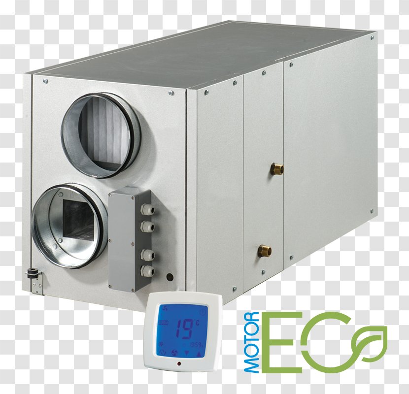 Fan Heat Recovery Ventilation Air Handler Recuperator Transparent PNG