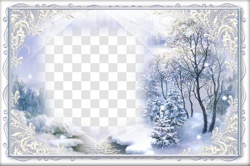 Picture Frames Light Winter - Image Transparent PNG