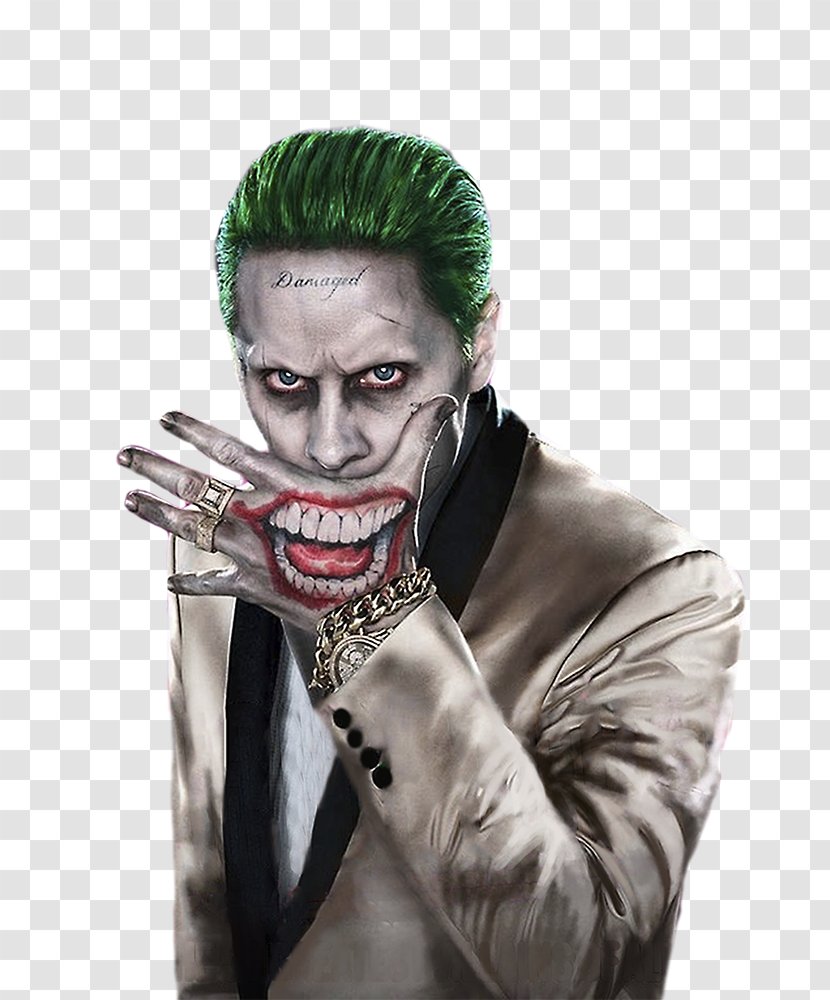 Jared Leto Joker Batman Harley Quinn Robin - Suicide Squad Transparent PNG