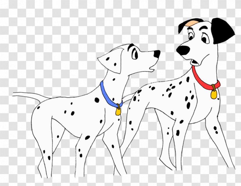 Dalmatian Dog Puppy Pongo 101 Dalmatians Drawing - Non Sporting Group Transparent PNG