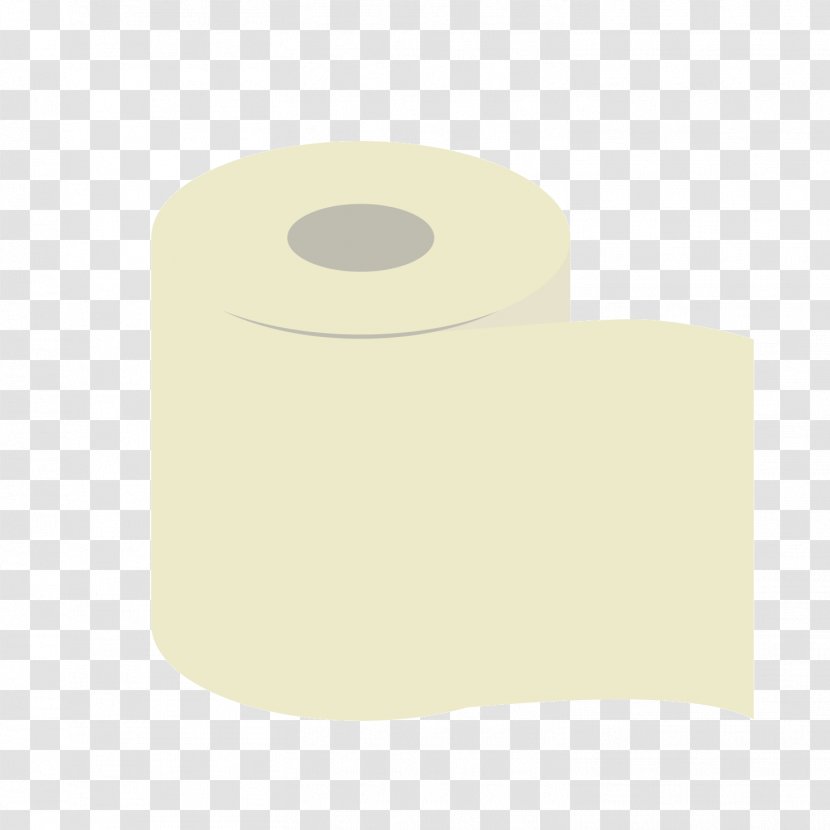 Toilet Paper Yellow Pattern - Product - Gray Cylindrical Transparent PNG