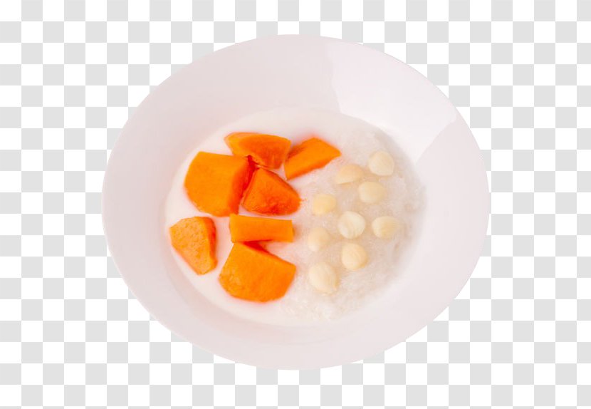 Milk Papaya Food - Vegetarian - Fresh Stewed Transparent PNG