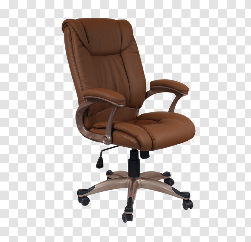 Office & Desk Chairs Bonded Leather Furniture - Wood - Chair Transparent PNG