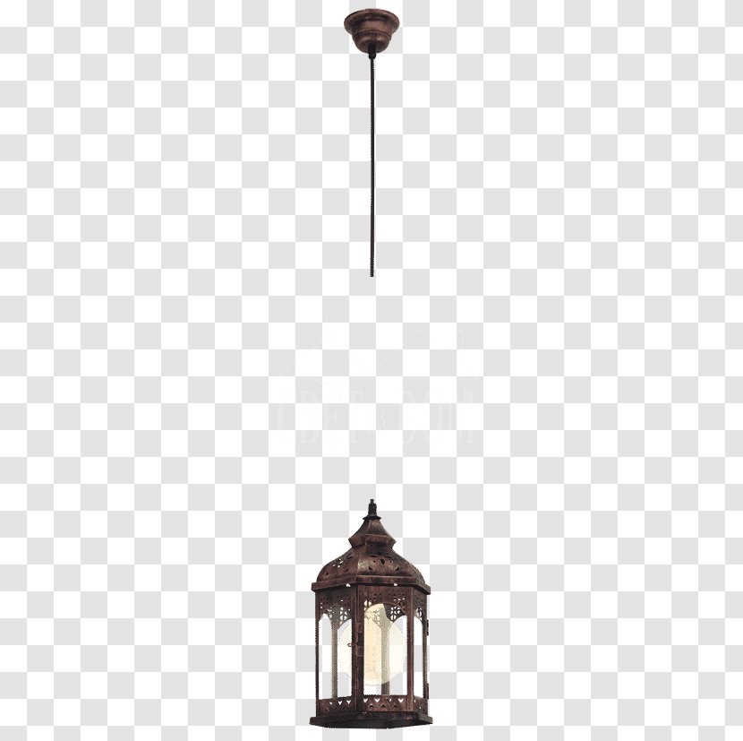 Light Fixture Lantern EGLO Antique - Copper Transparent PNG