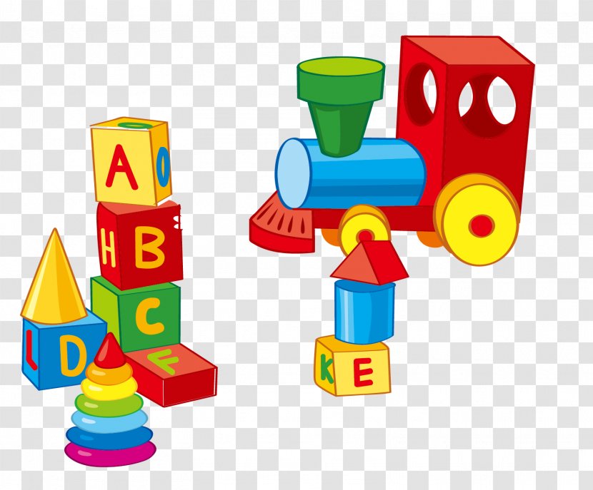 Fine Motor Skill Language Development Child Gross - Play - Vector Toy Small Locomotive. Transparent PNG