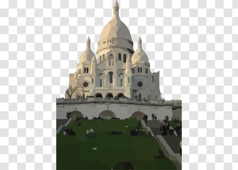 Place Du Tertre Montmartre Image Basilica - Classical Architecture - 5 Stars Images Transparent PNG