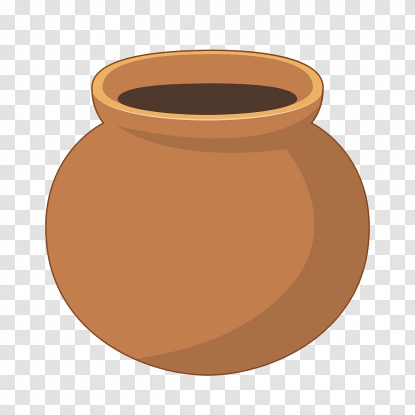 Earthenware Pottery Flowerpot Brown Clip Art - Artifact - Ceramic Serveware Transparent PNG