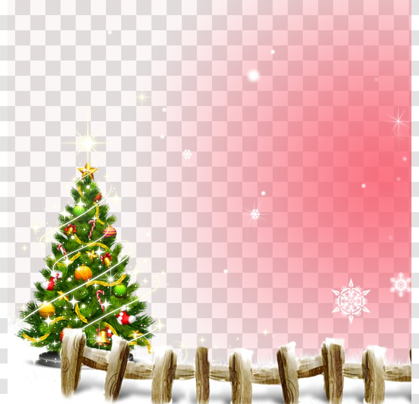 Christmas Tree Ornament La Vie Motel - Spruce - Fence Material Transparent PNG