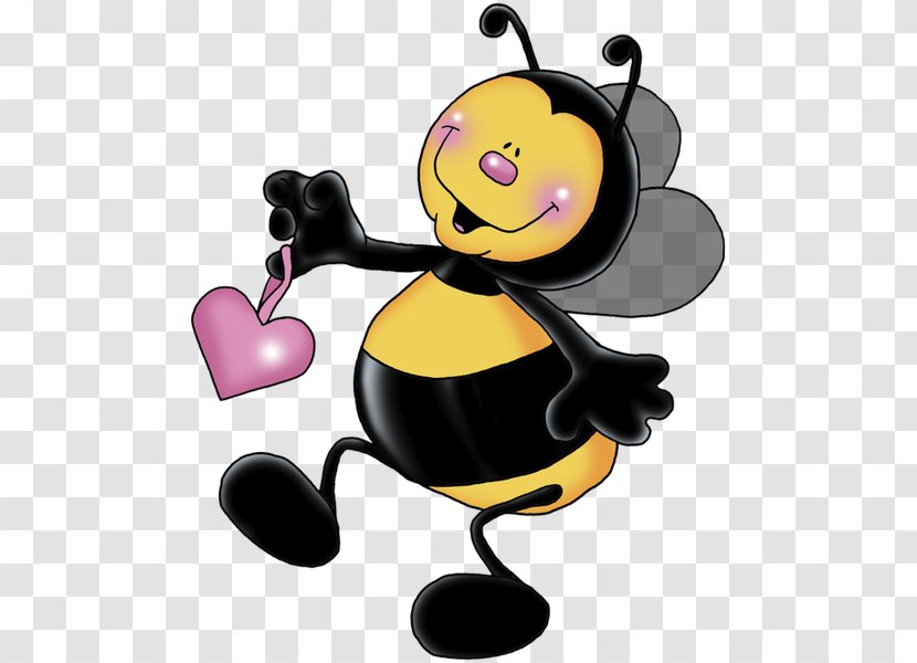 Bee Love SMS Clip Art Transparent PNG