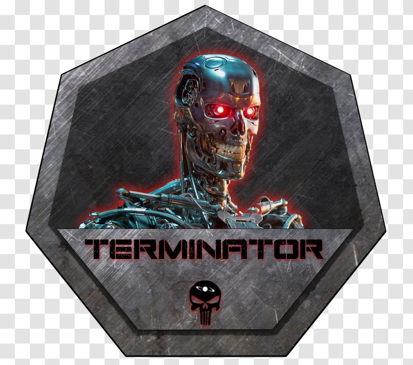 The Terminator Game Skull War Miniature Figure - Laser Transparent PNG