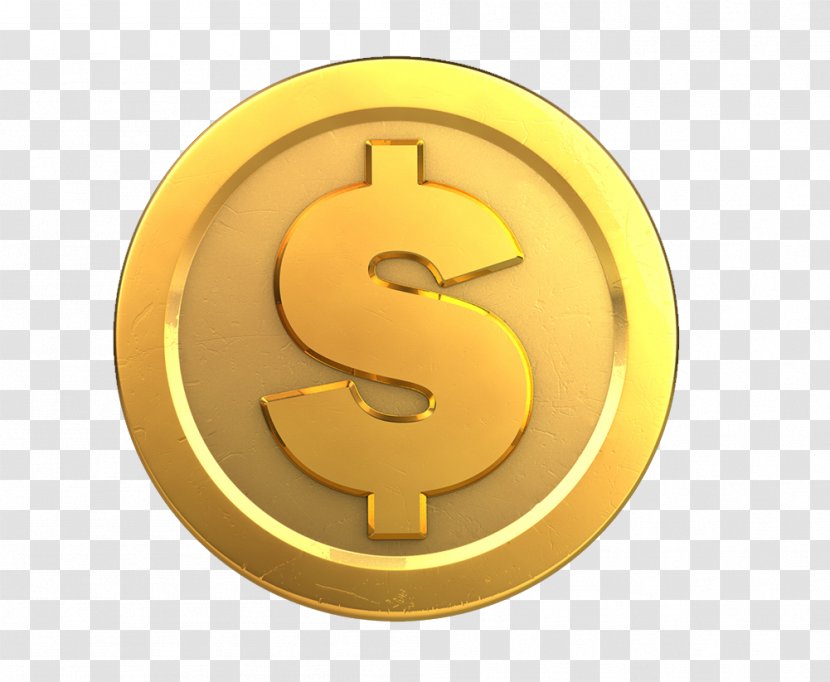 Vida Financeira Gold Coin - Ornament Transparent PNG