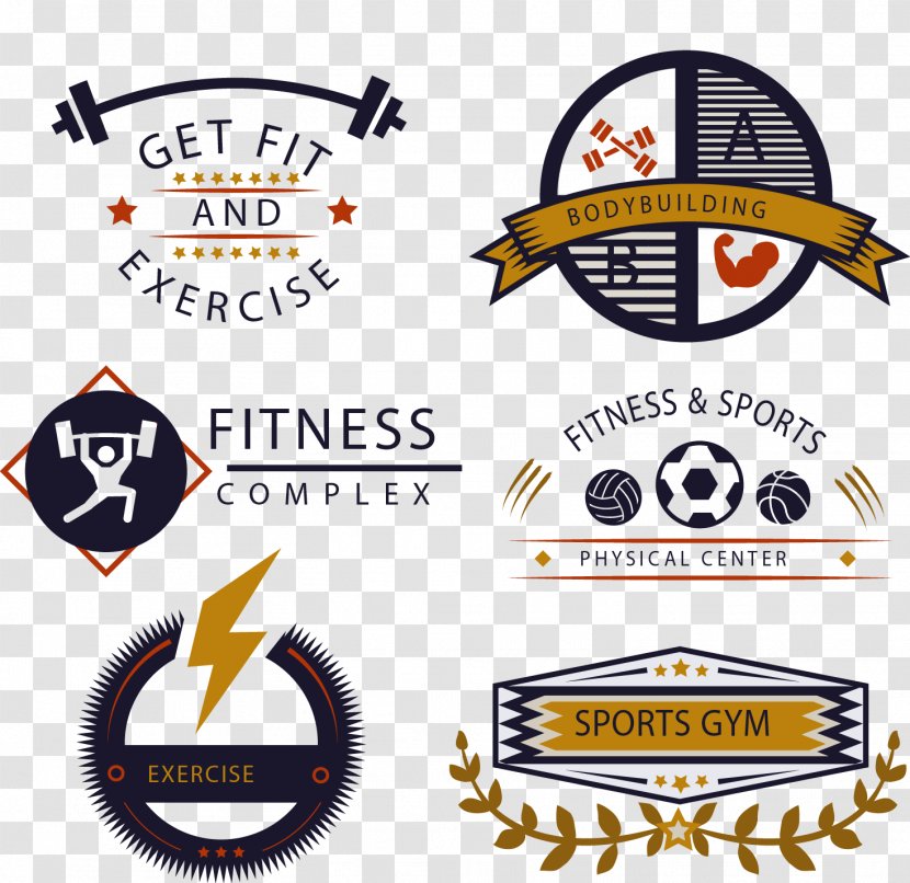 Fitness Centre Golds Gym Logo - Brand - Vector Icon Transparent PNG