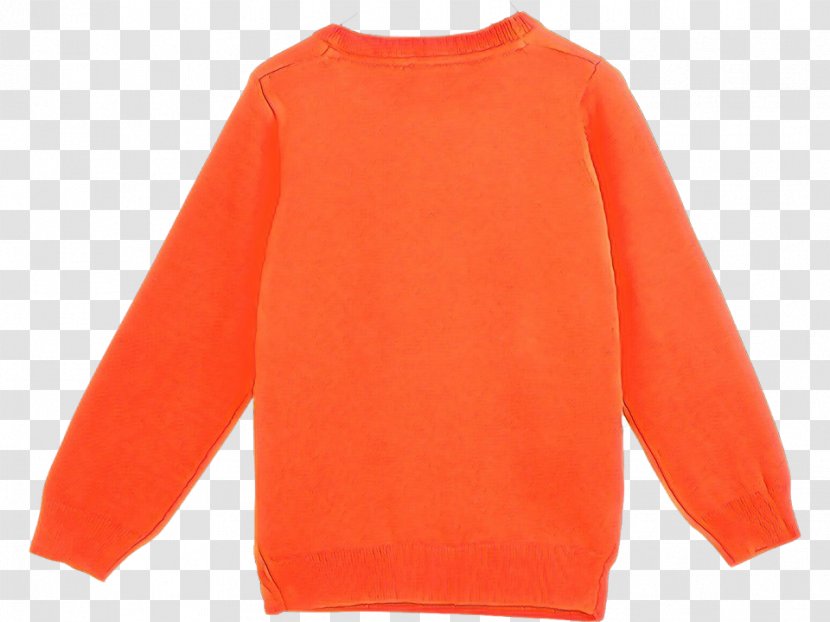 Orange - Neck Tshirt Transparent PNG