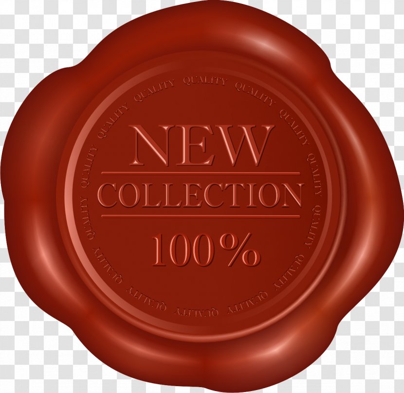 Material Brown Chocolate - Wax Seal Transparent PNG