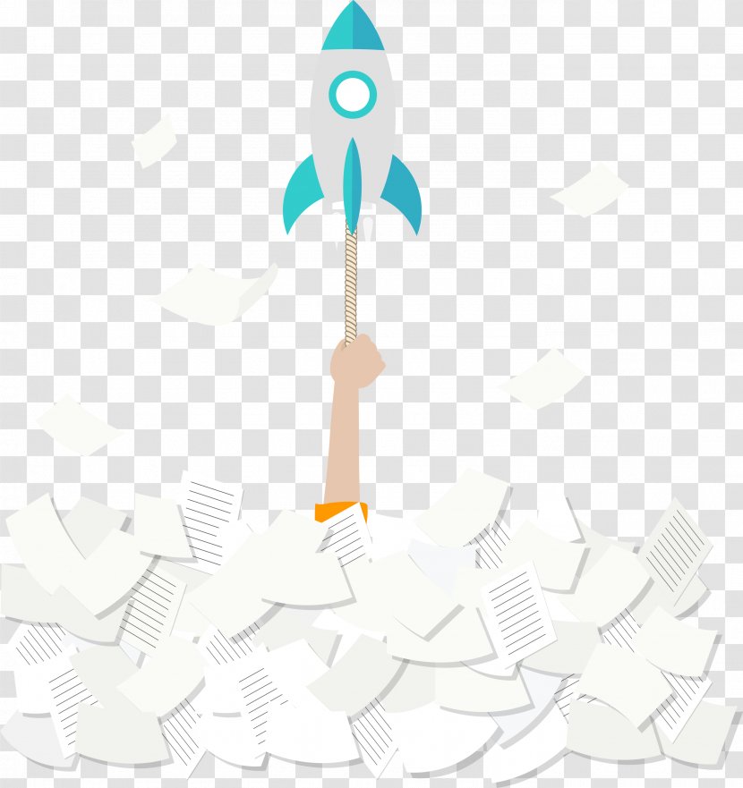 Line Diagram - Rocket - Design Transparent PNG